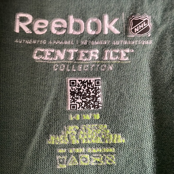 Kids Reebok MN Wild T-shirt - Picture 4 of 4